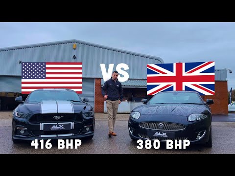 JAGUAR XK V8 VS FORD MUSTANG V8 - WHICH IS BEST?