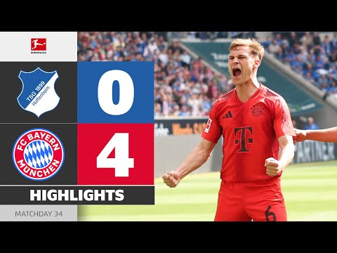 Estadísticas Hoffenheim vs Bayern München | Bundesliga | Jornada 34