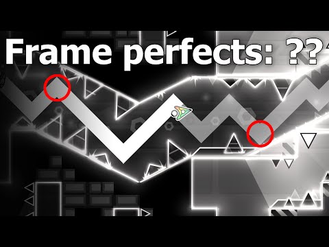 Firework with Frame Perfects counter — Geometry Dash