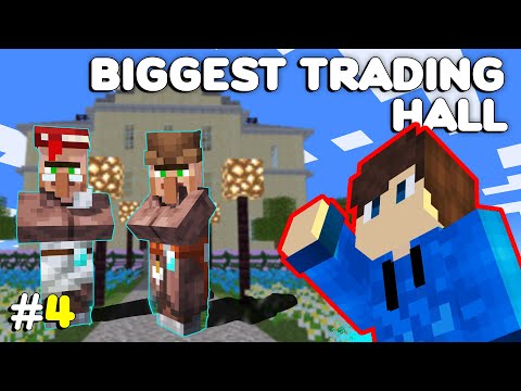INSANE! Building the Biggest Trading Hall in Crestal SMP