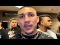 TEOFIMO LOPEZ REACTS TO SHAKUR STEVENSON DOMINATE WIN OVER OSCAR VALDEZ