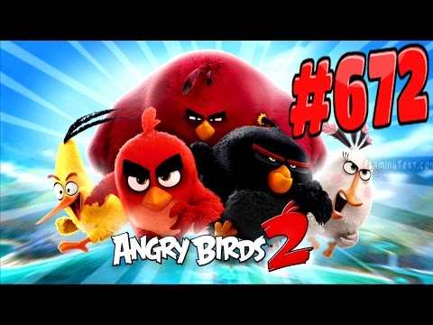 Angry Birds 2-Cobalt Plateaus Hamberg Level-672 Three Star Walkthrough