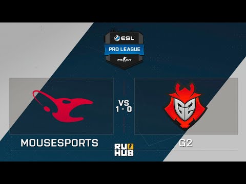 ESL Pro League Season 4 - mousesports vs G2 - map 2 - de_dust2