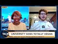 Nathan McGovern on TalkTV| Plant-Based Unis | 28/11/2022