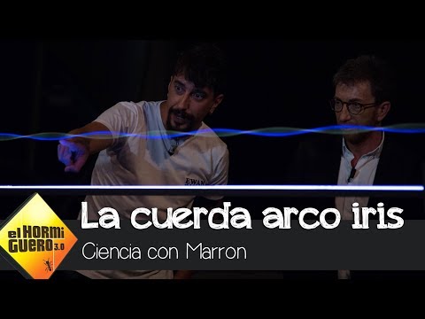 La cuerda arco iris de Marron ilumina el plató - El Hormiguero 3.0