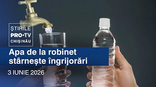 Știrile PRO TV (ORA 20:00) | APA DE LA ROBINET STÂRNEȘTE ÎNGRIJORĂRI | Moldova