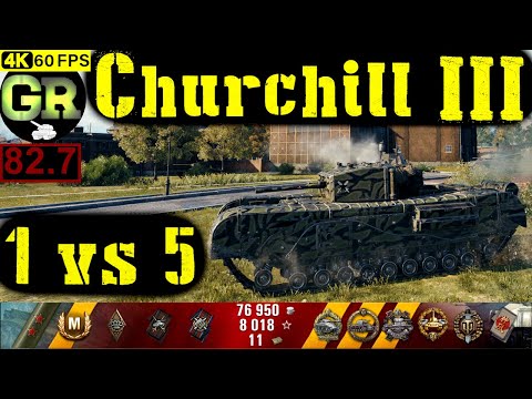 83_World of Tanks Churchill III WoT Replay - 9 Kills 2.5K DMG(Patch 1.4.0)