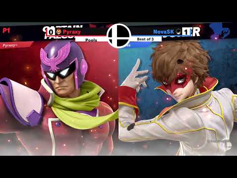 Pyraxy (C. Falcon) vs. Nova (Joker) - Losers Pools - Smashkatoon 71