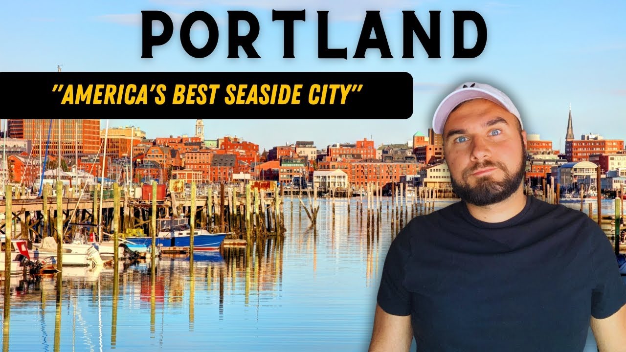 Immersive street-level walking tour through Portland, ME, United States, showcasing authentic urban landscapes, local architecture, and the vibrant atmosphere of the city's neighborhoods