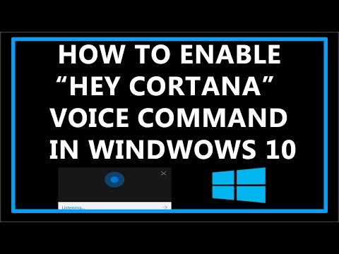 How To Enable "Hey Cortana" Voice Command In Windows 10 ?