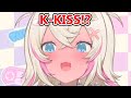 Mococo gets flustered when someone tries to kiss her p-