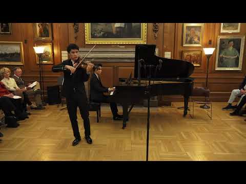 Kevin Zhu, violin - Tchaikovsky Sérénade mélancolique, Op  26, for violin and piano