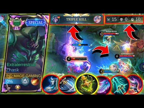 ZHASK NEW META ATTACK SPEED BUILD !! 999% ATTACK SPEED 😱!!  ZHASK WITH WAR CRY IS TOO OP 😱