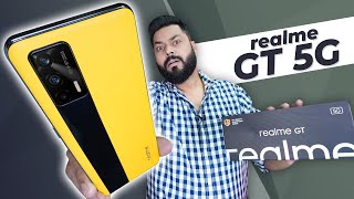 realme GT 5G Unboxing & First Impressions ⚡ Snapdragon 888, 120Hz, GT Mode & More