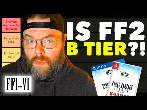 All 6 Final Fantasy Pixel Remasters RANKED!