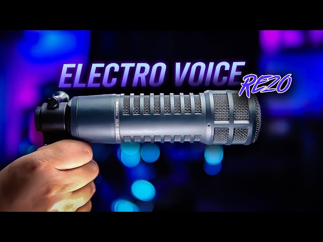 Vídeo relacionado con Electro-Voice RE50/B omnidireccional micrófono dinámico