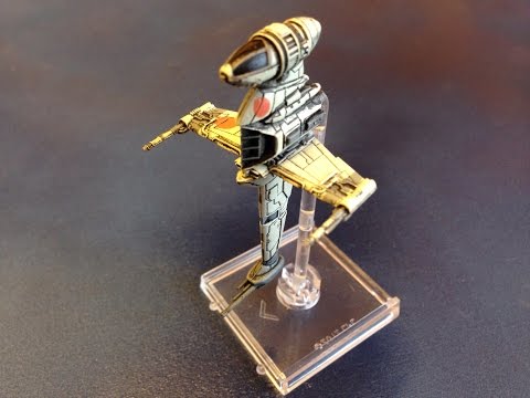 The Cardboard Dungeon: X-Wing Ship Review - B-Wing