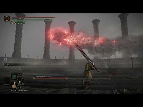 Elden Ring Dragonlord Placidusax (hidden boss fight) | No Spirit Summon