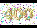 400th Video Special