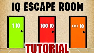 Fortnite -🧠Mega IQ Escape Room🧠Tutorial | By Bladesun MAP CODE: 9779-3967-8728 (All Levels)