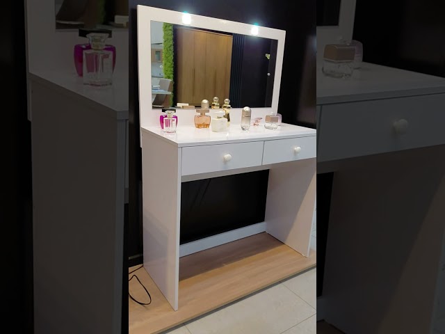 Penteadeira Daila 2 Gavetas Branco - Henn