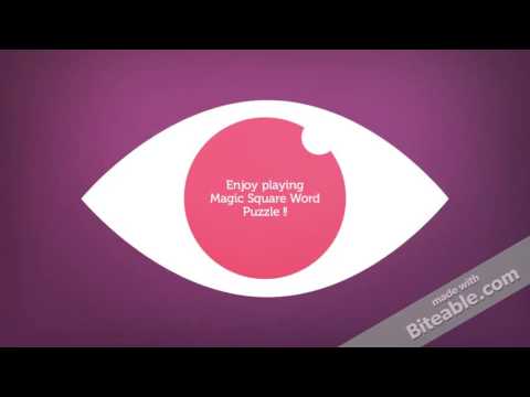 Magic Square Word Puzzle Video