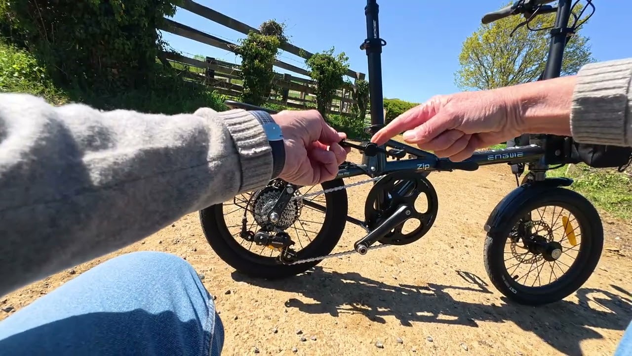ENGWE ZIP Test Ride - YouTube