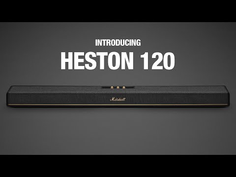 テレビサウンドバー Heston 120 ブラック [DolbyAtmos対応 /5.1.2ch