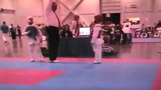 preview picture of video '2010 Ohio State Tae Kwon Do Championships Gold Medal Match Billy'