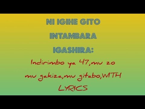 Ni igihe gito intambara igashira:Indirimbo ya 47 mu ndirimbo z'agakiza