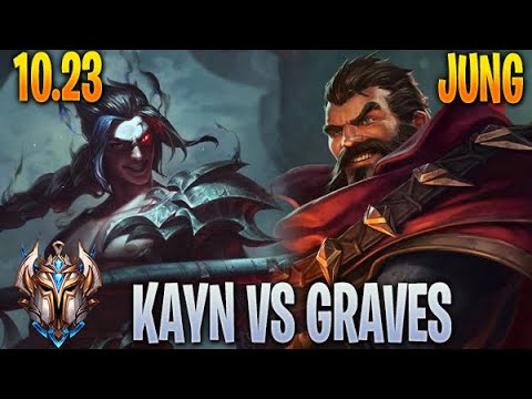 Kayn vs Graves - Jungle - 10.23 Challenger