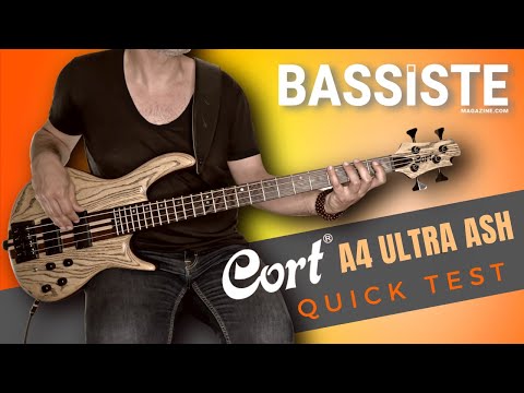 CORT A4 ULTRA ASH - QUICK TEST -  Bassiste Magazine (par Bruno Ramos)