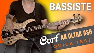 Video thumbnail for CORT A4 ULTRA ASH - QUICK TEST -  Bassiste Magazine (par Bruno Ramos) by BASSISTE MAGAZINE