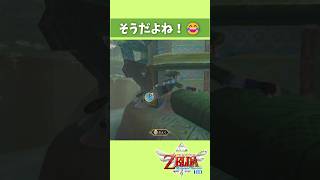 そうだと思ったよ！😂 #ゼルダの伝説 #スカイウォードソードhd #スカイウォードソード #スカウォ #ゼルダ