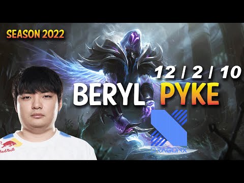 DRX BeryL PYKE vs GRAGAS Supp - KR Ranked