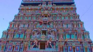 Evening view of Chidambaram Shiva temple, Chennai