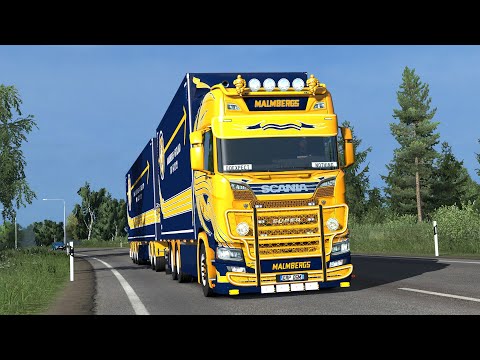 ETS2 1.36 Open Beta Scania S580  Göteborg - Tampere