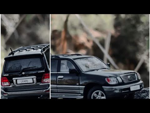 LANDCRUISER CYGNUS ,LEXUS LX470 GCD 1:64  #carmodel #diecastcars #youtube #review