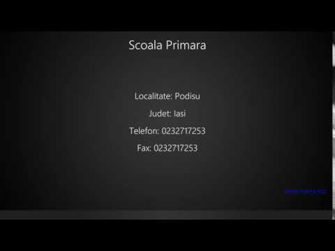 Scoala Primara Podisu