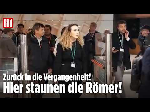 ÜBERRASCHUNG IM UNTERGRUND: Rom zeigt was es hat ‒ Hier wird es für U-Bahn-Pendler spannend