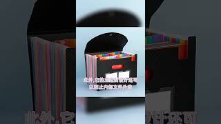 Rozkladací organizér na dokumenty A4 – priehľadný