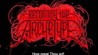 Becoming The Archetype - How great Thou art (with lyrics)