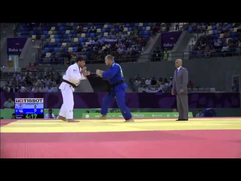 Beka Gviniashvili vs Alexandr Jurecka European judo teams championships - Baku 2015
