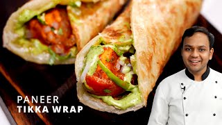 Paneer Tikka Wrap - Work From Home Recipes - Easy Paneer Rolls / CookingShooking