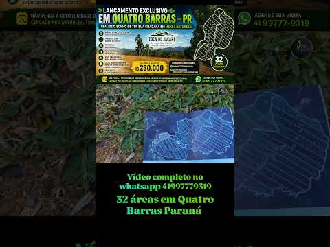 Chácaras em Quatro Barras Paraná