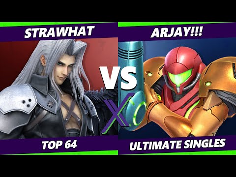 S@X 403 Online Top 64 - Strawhat (Sephiroth) Vs. ARJAY!!! (Samus)  Smash Ultimate - SSBU