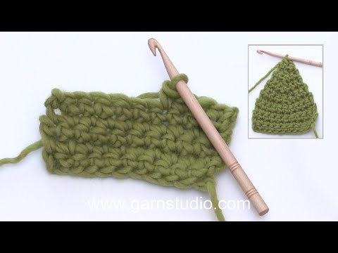 How to decrease in double crochet (dc) stitches