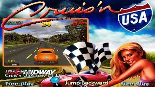 All M.A.M.E. Arcade Driving Games in One Video