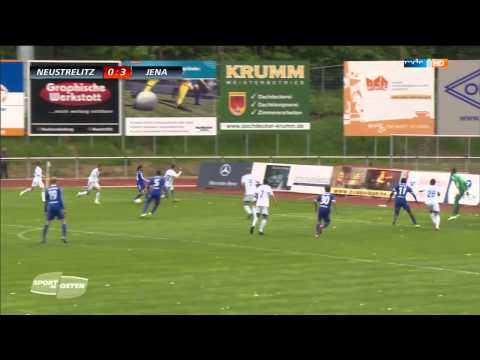 28. Spieltag im mdr "Sport im Osten" TSG Neustrelitz vs. FC Carl Zeiss Jena