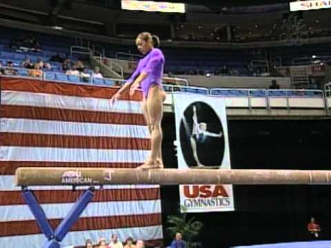 Tasha Schwikert - Balance Beam - 2002 U.S. Gymnastics Championships - Women - Day 2